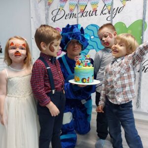 аниматор Фиксики на детском празднике